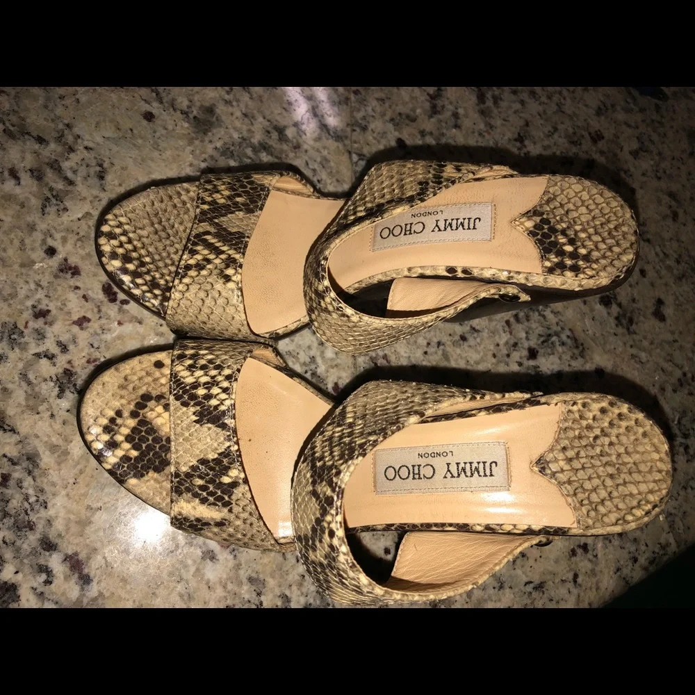 Jimmy Choo Python Print - Picture 2 of 6